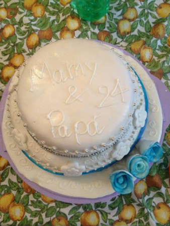 torta anniversario di matrimonio